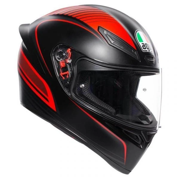 AGV K-1 Warmup Black/Red 1 AGV K-1 Warmup Black/Red
