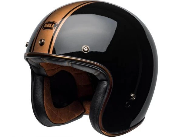 BELL Custom 500 DLX Rally Gloss Black-Bronze 1 BELL Custom 500 DLX Rally Gloss Black-Bronze