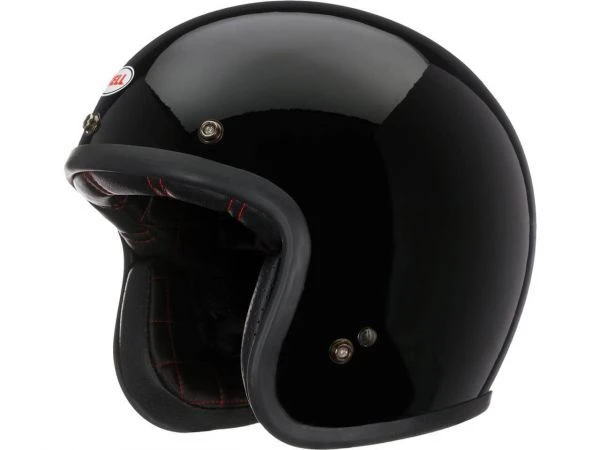 BELL Custom 500 DLX Solid Black 1 BELL Custom 500 DLX Solid Black