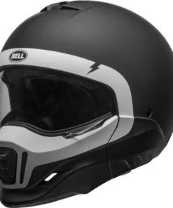 BELL Broozer Cranium Matte Black-White