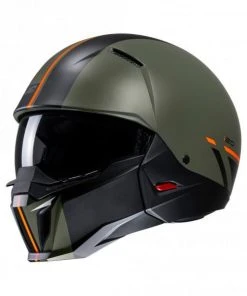 HJC I20 Batol Green/Orange MC4SF