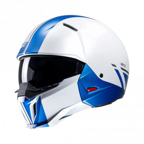 HJC I20 Batol White/Blue MC2SF 1 HJC I20 Batol White/Blue MC2SF