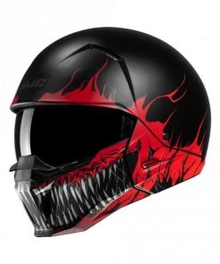 HJC I20 Scraw Black/Red MC1SF
