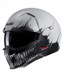 HJC I20 Scraw White/Black MC10SF