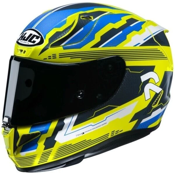 HJC RPHA 11 Stobon Yellow / Blue 1 HJC RPHA 11 Stobon Yellow / Blue