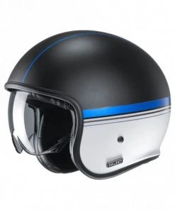 HJC V30 Equinox Blue