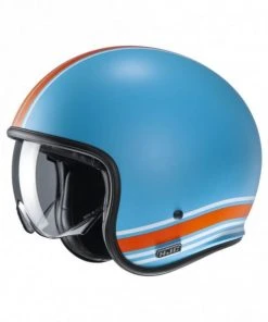 HJC V30 Senti Blue