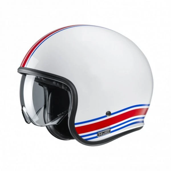HJC V30 Senti White 1 HJC V30 Senti White
