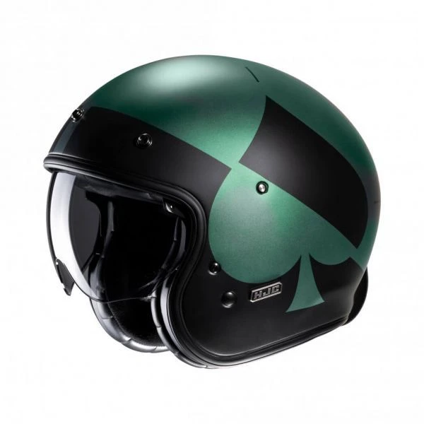 HJC V31 Kuz Green/Black MC4SF 1 HJC V31 Kuz Green/Black MC4SF