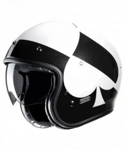 HJC V31 Kuz White/Black MC5