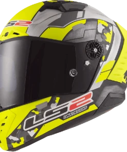 LS2 Thunder Carbon Space HV Yellow Grey
