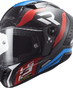 LS2 Thunder Carbon Supra Red Blue-06