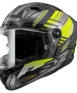 LS2 Thunder Carbon Volt Black HV Yellow