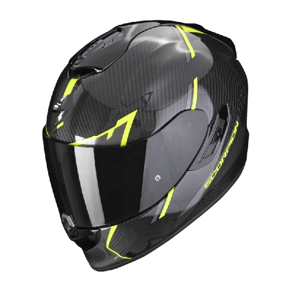 Scorpion EXO-1400 EVO CARBON AIR KENDAL Black-Yellow 1 Scorpion EXO-1400 EVO CARBON AIR KENDAL Black-Yellow