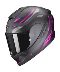 Scorpion EXO-1400 EVO CARBON AIR KYDRA Matt Black-Pink