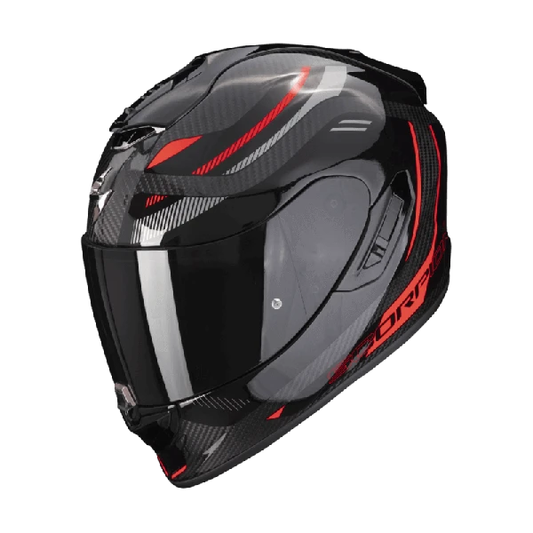 Scorpion EXO-1400 EVO CARBON AIR KYDRA Black-Red 1 Scorpion EXO-1400 EVO CARBON AIR KYDRA Black-Red