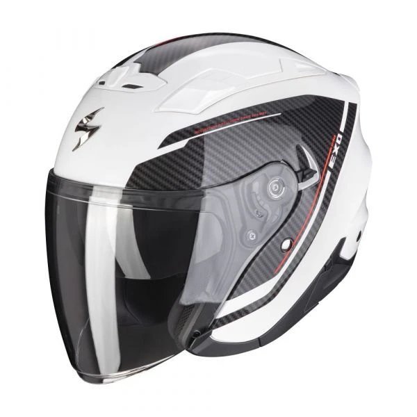 Scorpion EXO-230 Fenix Pearl White-Black 1 Scorpion EXO-230 Fenix Pearl White-Black