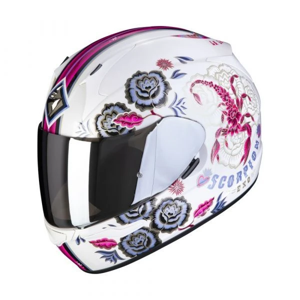 Scorpion EXO-390 Chica II White-Pink 1 Scorpion EXO-390 Chica II White-Pink