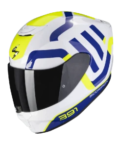 Scorpion EXO-391 AROK White-Blue-Yellow