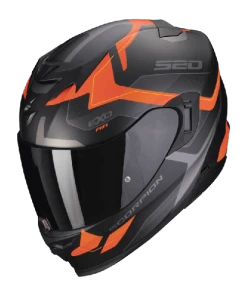 Scorpion EXO-520 EVO AIR ELAN Matt Black-Orange