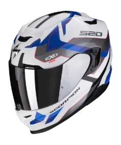 Scorpion EXO-520 EVO AIR ELAN White-Blue