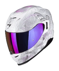 Scorpion EXO-520 EVO AIR MELROSE Pearl White-Pink
