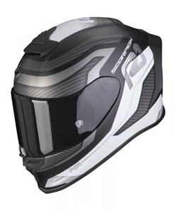 Scorpion EXO-R1 EVO AIR VATIS Matt Black-White