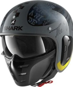 Shark S-DRAK 2 TRIPP IN Anthracite Anthracite Yellow